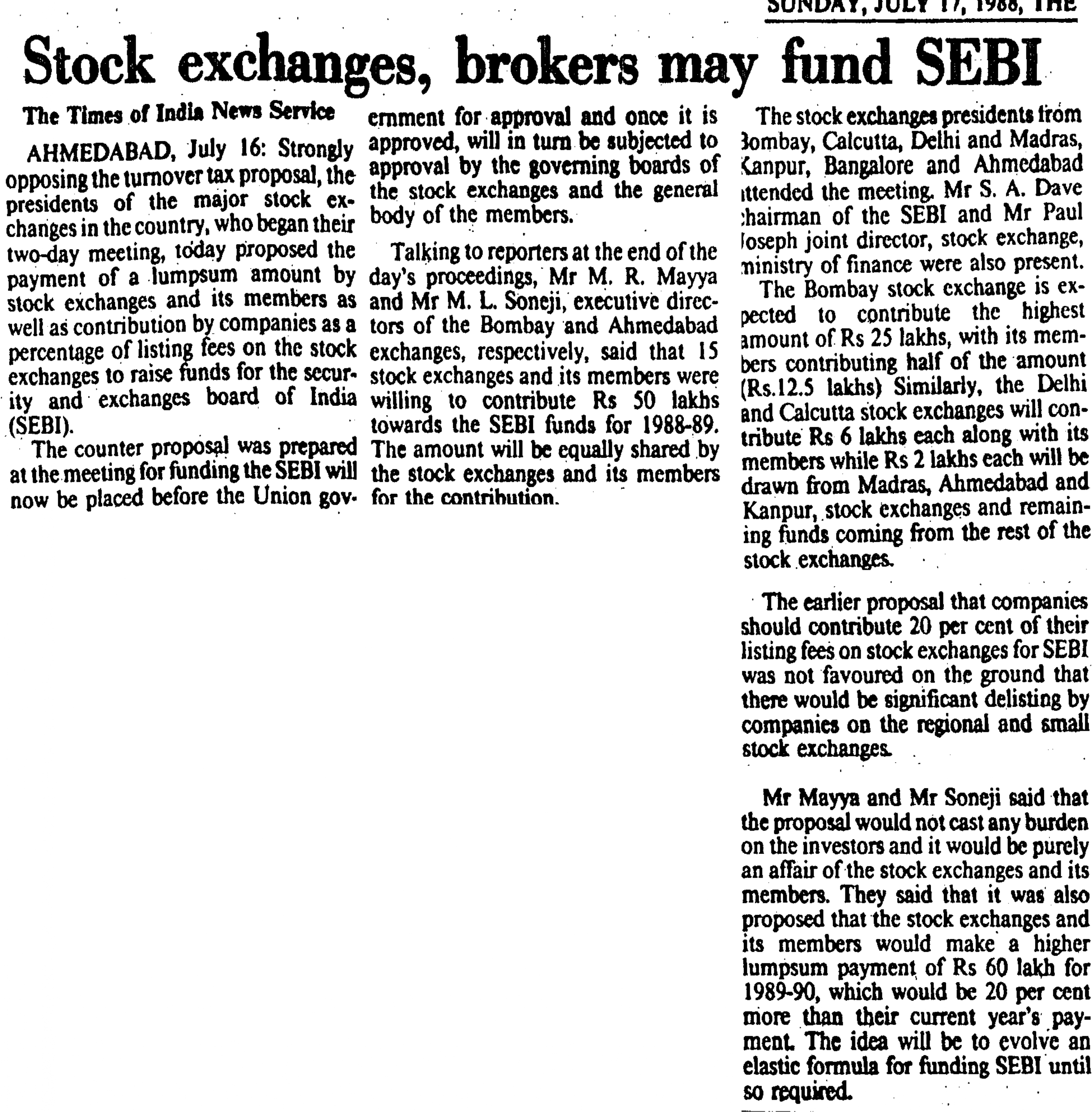 img for Stock exchanges, brokers...